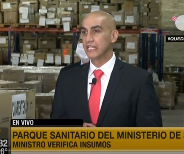 Ministro de Salud niega sobrefacturación en compra de insumos de China