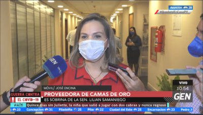 HOY / Proveedora de camas de oro es sobrina de la senadora Lilian Samaniego