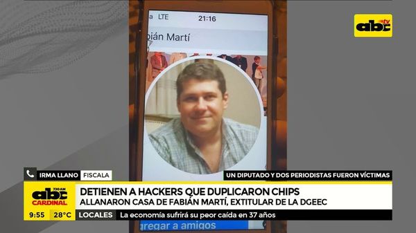 Detienen a hackers que duplicaron chips - ABC Noticias - ABC Color