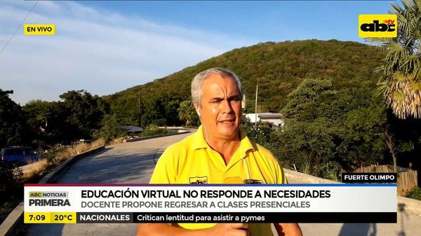 Fuerte Olimpo: Educación virtual no responde a necesidades - ABC Noticias - ABC Color