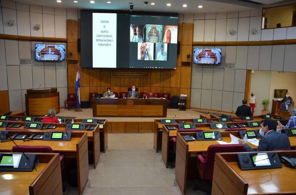 Ternados a la Corte se reúnen con comisiones del Senado - ADN Paraguayo