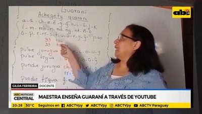 Docente utiliza YouTube para dar clases de Guaraní a grandes y chicos
