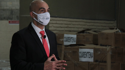 Mazzoleni confirmó que la licitación de insumos para la lucha contra el Covid-19 resultó un fiasco