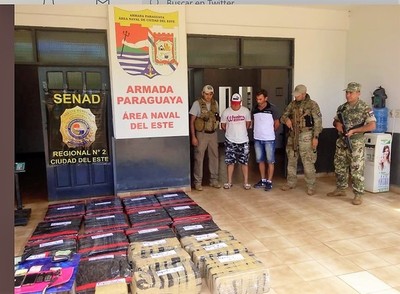 INEDITO: decomisan marihuana en la cabecera paraguaya del Puente de la Amistad