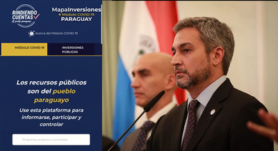 «RINDIENDO CUENTAS»: ABDO PRESENTA PLATAFORMA DE CONTROL Y TRANSPARENCIA