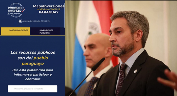 «RINDIENDO CUENTAS»: ABDO PRESENTA PLATAFORMA DE CONTROL Y TRANSPARENCIA