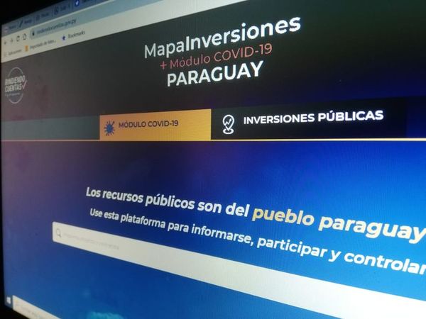 Crean plataforma para transparentar uso del dinero de emergencia por el COVID-19 - Nacionales - ABC Color
