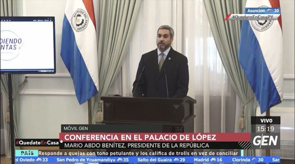 Abdo: “No vamos a permitir que la corrupción aceche”
