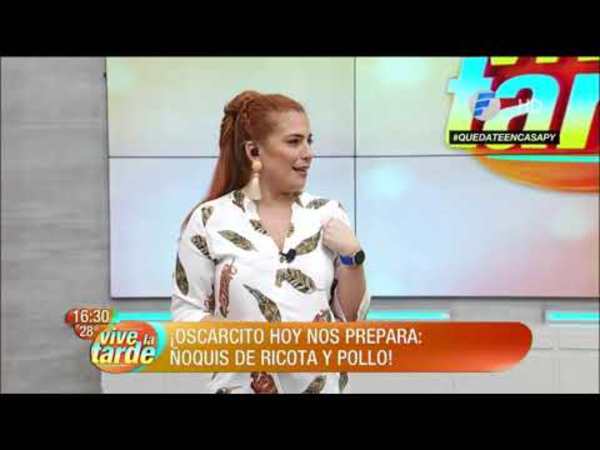 Ñoquis de ricota y pollo en la cocina de #VLT
