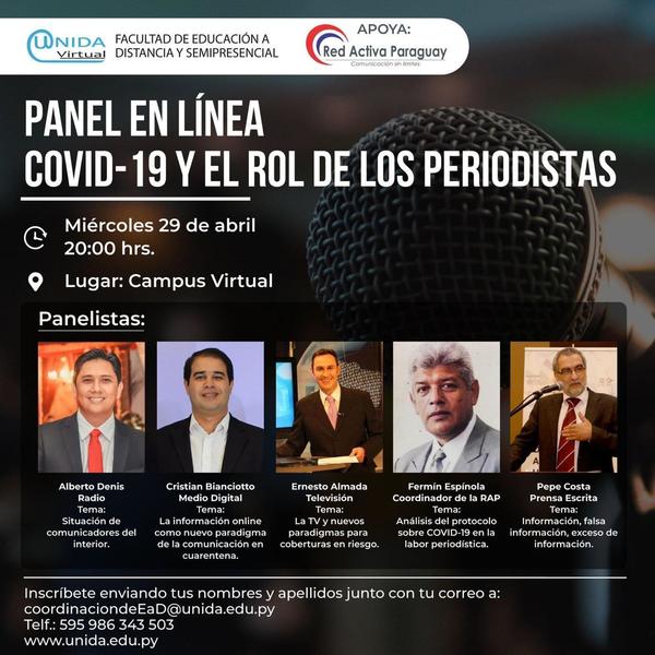 COVID-19 y el rol de los periodistas - Paraguay Informa