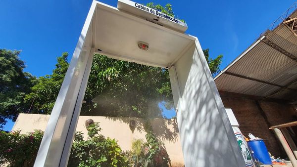 Cabinas de desinfección podrían generar dispersión del virus y Salud insta a retirarlas