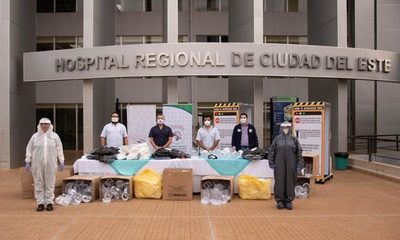 STEIBI dona insumos de salud y bioseguridad al IPS-Alto Paraná – Diario TNPRESS