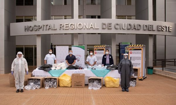 STEIBI dona insumos de salud y bioseguridad al IPS-Alto Paraná – Diario TNPRESS