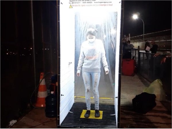 Covid-19: OMS desaconseja uso de cabinas para desinfección