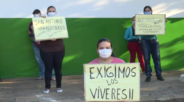 Claman por víveres en escuela de San Antonio