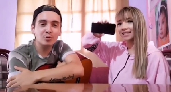 Marilina Bogado y Will realizaron su primera serenata online