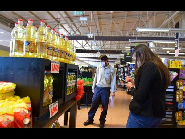 DEFENSA DEL CONSUMIDOR REALIZA MONITOREO SEMANAL DE PRODUCTOS DE LA CANASTA BÁSICA