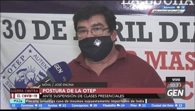HOY / La Organización de Trabajadores de la Educación (OTEP), propone volver a clases de forma escalonada este año