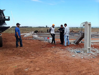 Obrero muere al DESPLOMARSE una viga en construcción en MINGA PORA
