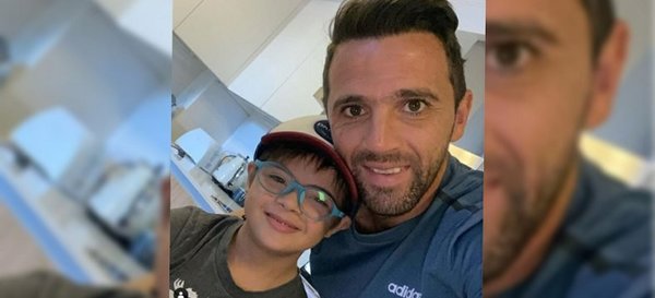 La tierna travesura del hijo de un jugador de fútbol argentino | Noticias Paraguay
