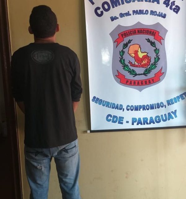 Joven quedó detenido por estupro