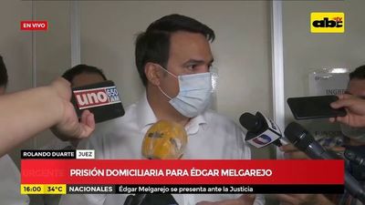 Prisión domiciliaria para Édgar Melgarejo - ABC Noticias - ABC Color
