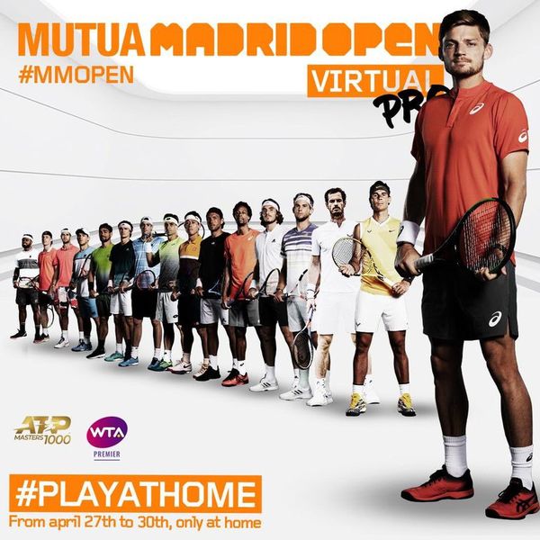 Las finales del Mutua Madrid Virtual  - Tenis - ABC Color