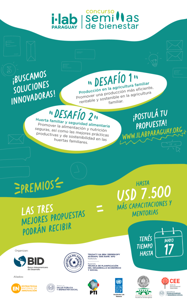 Lanzan concurso que busca generar estrategias novedosas para la seguridad alimentaria - ADN Paraguayo