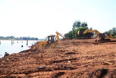 Construcción de la costanera de CDE con avance del 27% - Interior - ABC Color