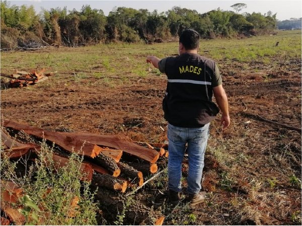 Guairá: Constatan desmonte en zona de Reserva del Ybytyruzú