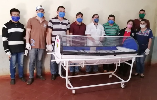 COVID- 19: Apelan a la solidaridad para seguir fabricando cápsulas que serán usadas para el traslado de pacientes » Ñanduti