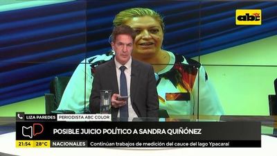 Posible juicio político a Sandra Quiñónez - Mesa de Periodistas - ABC Color