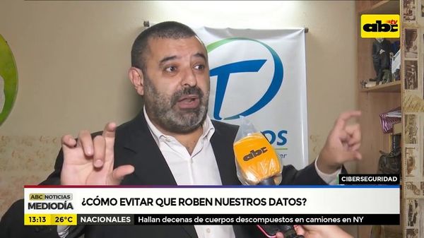 ¿Cómo evitar que roben nuestro datos? - ABC Noticias - ABC Color