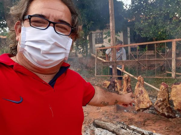 Hacen asado popular por el Día del Trabajador en Capiatá
