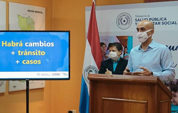 Llegados de Brasil disparan número de casos confirmados en el país