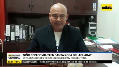 Niño con covid-19 en Santa Rosa del Aguaray - ABC Noticias - ABC Color