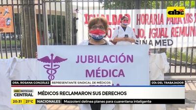 Médicos reclamaron sus derechos - ABC Noticias - ABC Color