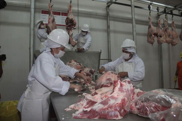 Estiman menor exportación de carne