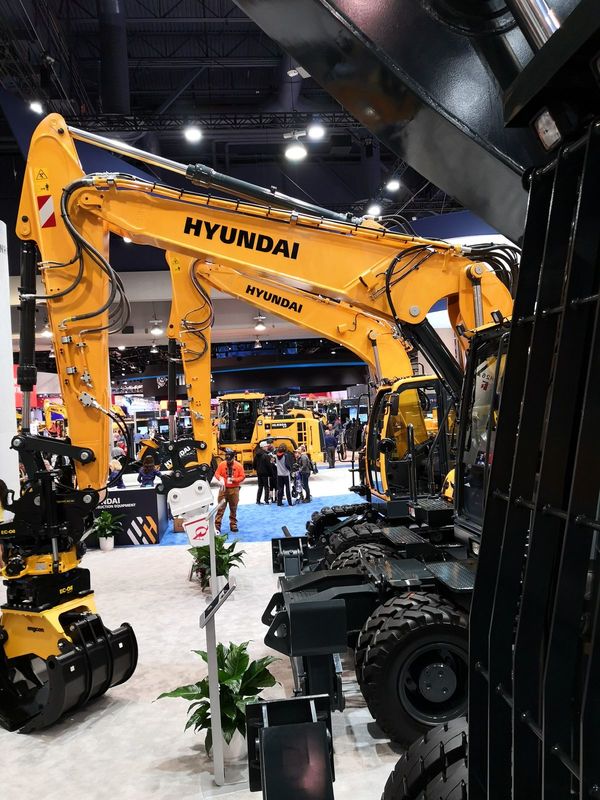 Hyundai Construction puso manos a la obra en Conexpo 20