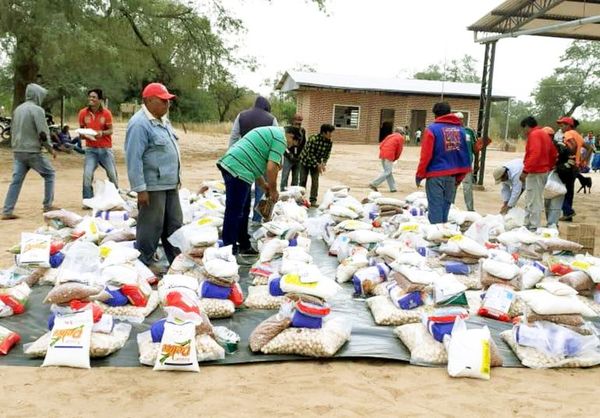 Llegan más kits de alimentos a Boquerón - Interior - ABC Color