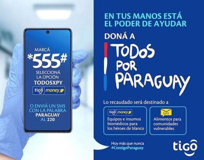 Campaña de recaudación de fondos para adquirir insumos