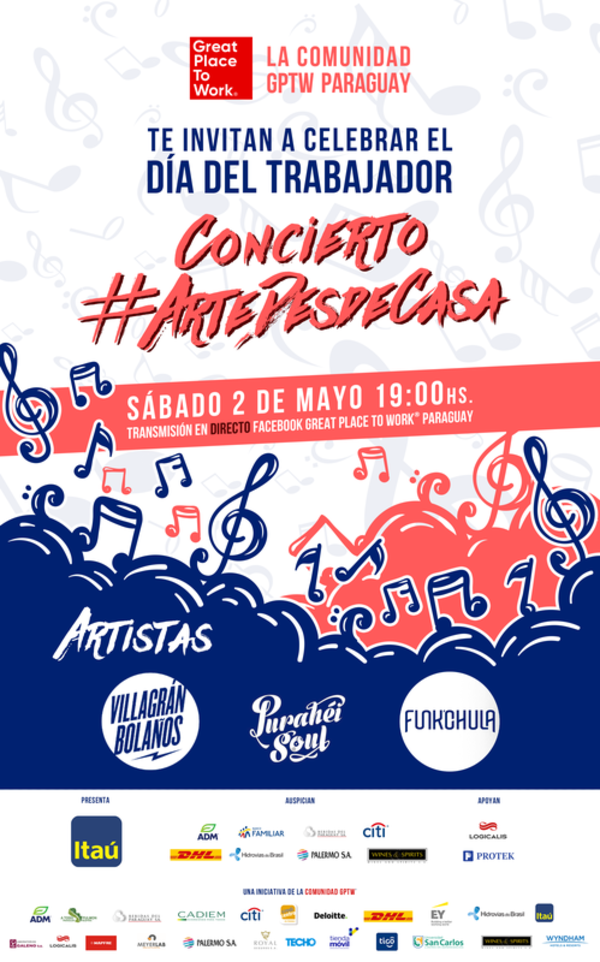 Música en directo: Artistas nacionales en concierto organizado por Great Place to Work®