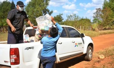 Itaipú distribuyó más de 300 mil kilos de alimentos en Alto Paraná