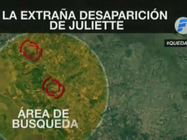 Intenso rastrillaje en busca de la pequeña Juliette