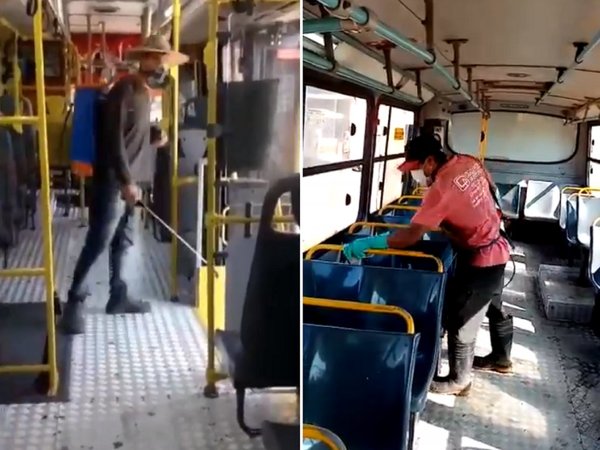 Prohíben pasajeros parados en colectivos