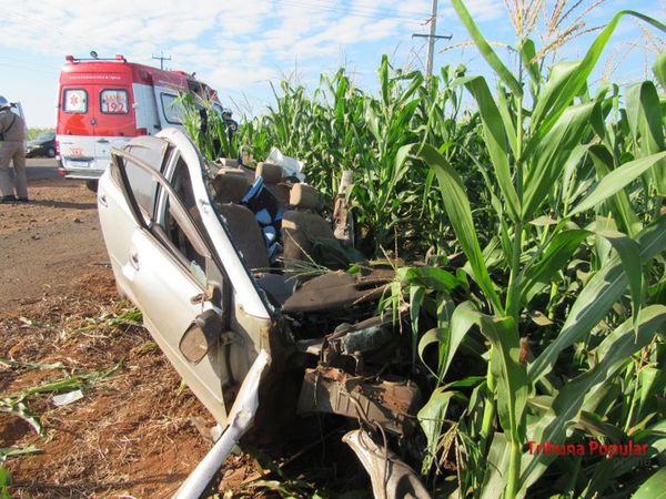 Paraguayo muere en brutal choque en Brasil - ABC en el Este - ABC Color