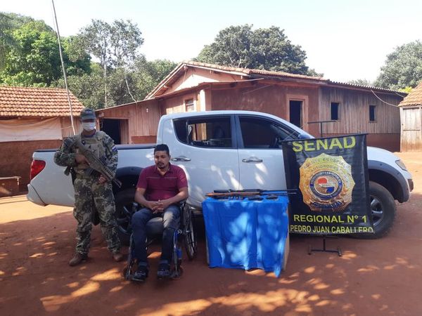 Prófugo de la Justicia brasilera es detenido en Pedro Juan - Nacionales - ABC Color