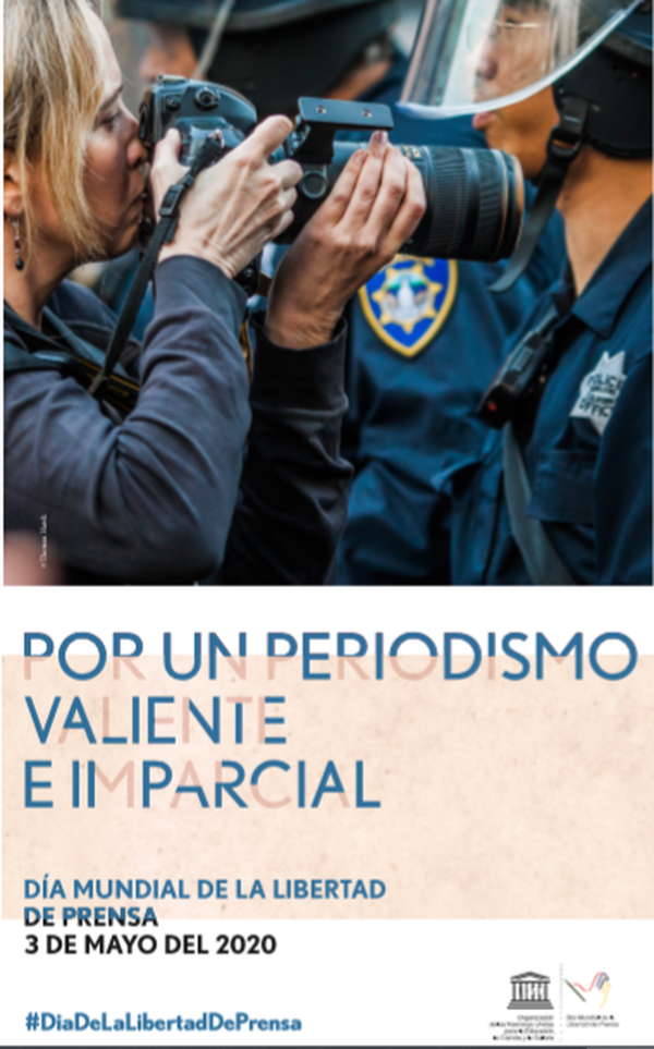 Día Mundial de la Libertad de Prensa. Ni un paso atrás. Hablemos sin miedo