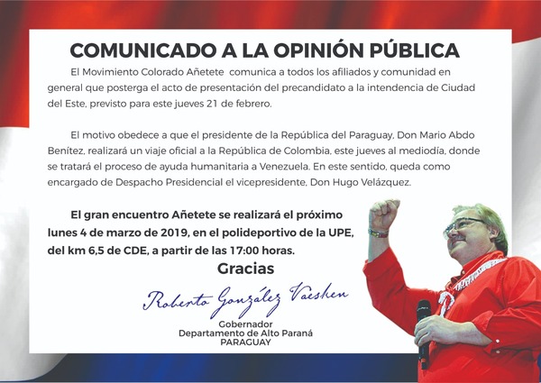 Gobernador MILLONARIO invita para MITIN POLÍTICO