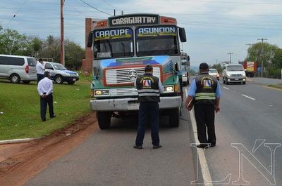 Los domingos no habrá servicio de transporte público al interior